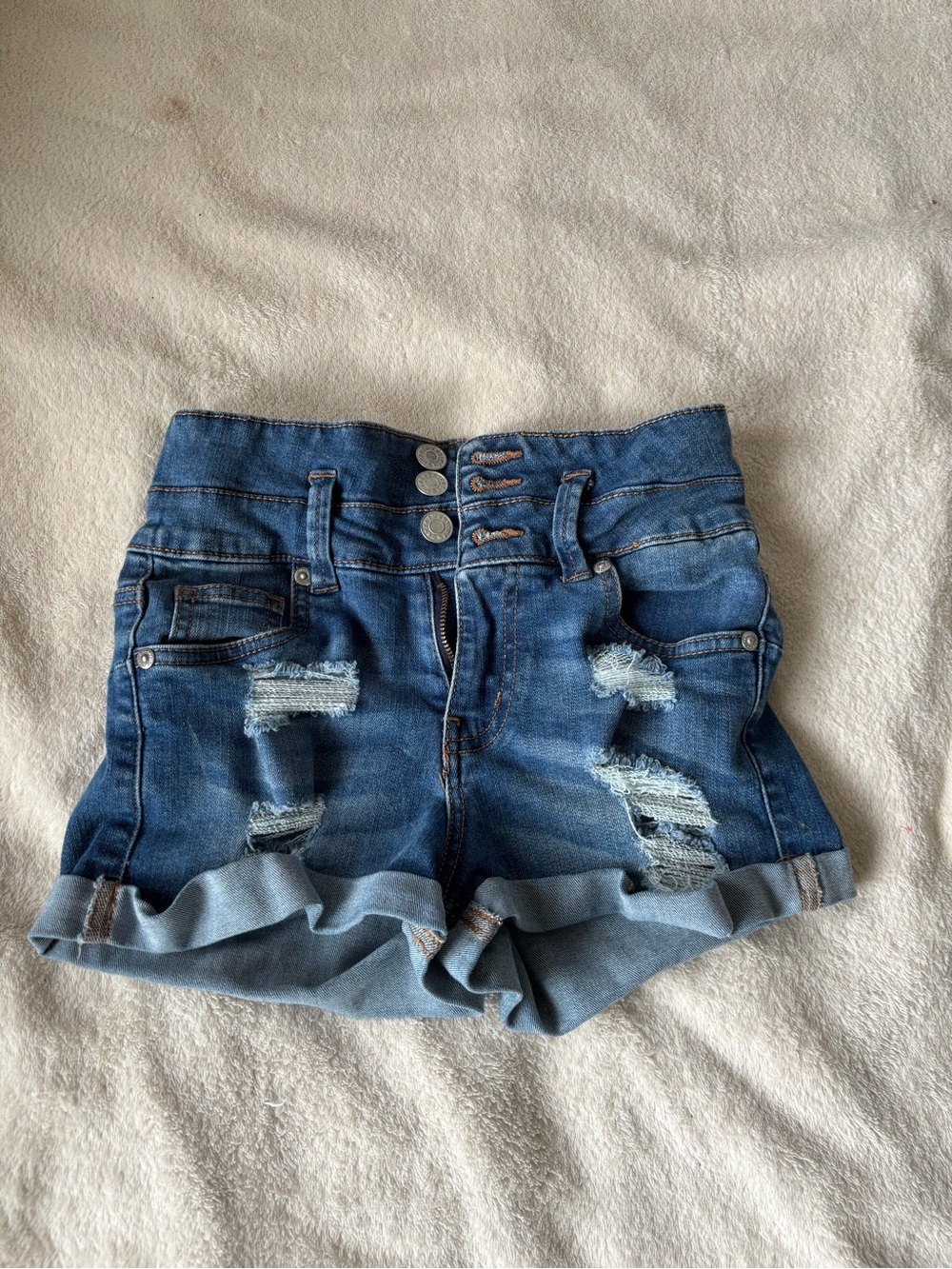 3/20$ - Refuge - Denim Push Up Shorts